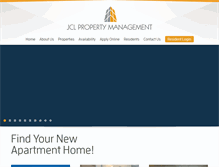 Tablet Screenshot of jclpm.com